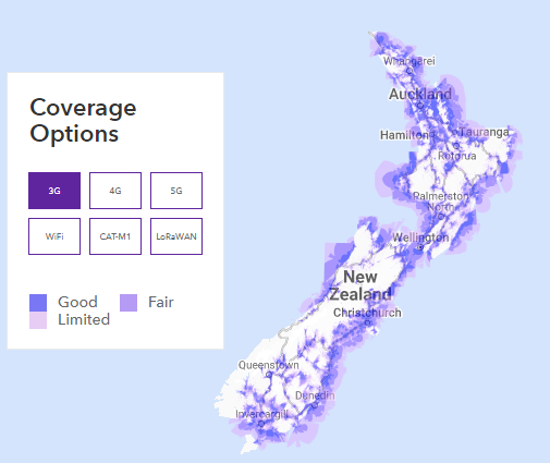 Spark Network Coverage